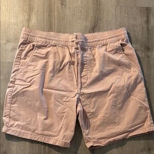 Men's Pink Casual Shorts